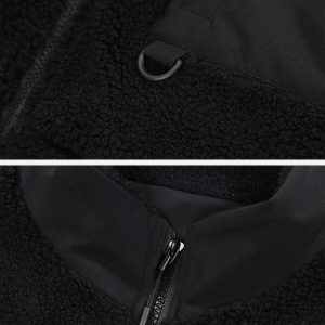 urban sherpa cargo coat with pockets   winter essential 1211