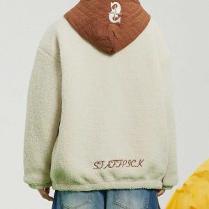 urban sherpa hooded coat   exclusive & cozy winterwear 1357