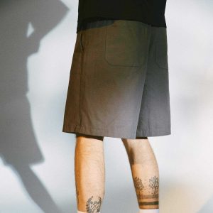 urban velcro belt shorts sleek design & streetwise appeal 6173