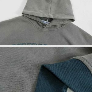 vibrant 3d pattern hoodie edgy streetwear essential 5130