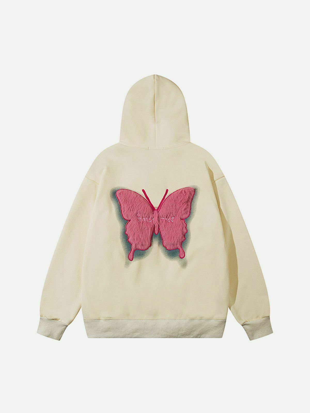 vibrant butterfly hoodie 1809