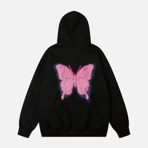 vibrant butterfly hoodie 7171