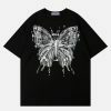 vibrant butterfly print tee   youthful streetwear 1819