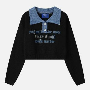 vibrant color block sweatshirt bold & trendy streetwear 7202