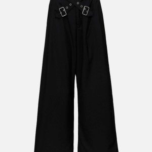 vibrant cross belt pants 6657