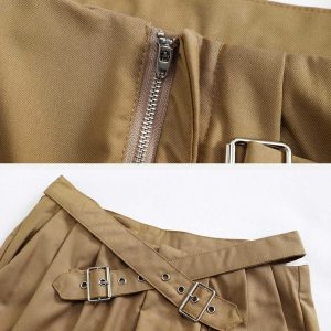 vibrant cross belt pants 8013