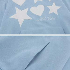vibrant embroidered star hoodie 1686