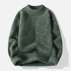 vibrant fleece sweater cozy & chic streetwear 6784