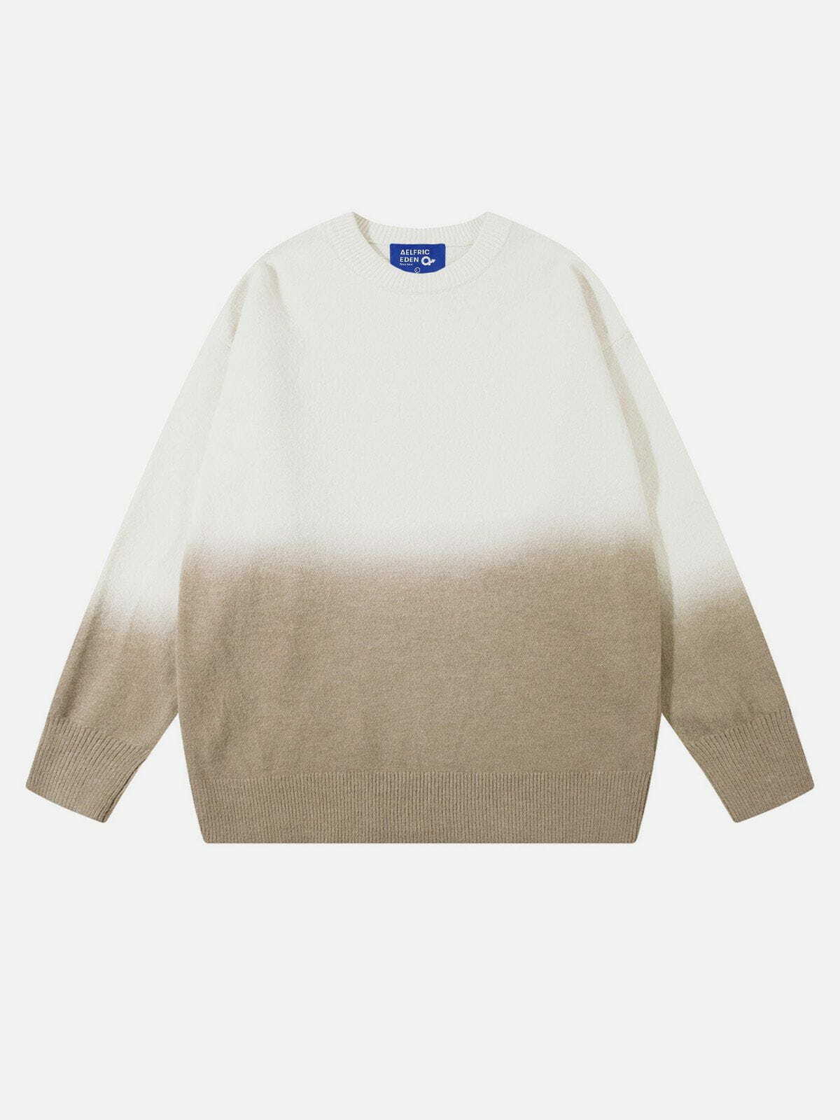vibrant gradient sweater urban fashion trend 4098