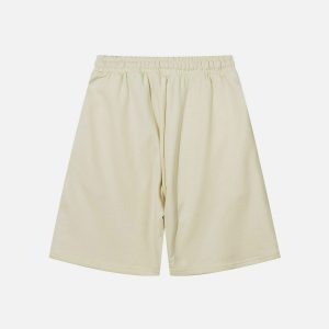 vibrant multi pocket shorts edgy & trendy streetwear 6502