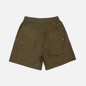 vibrant multi pocket shorts 3324