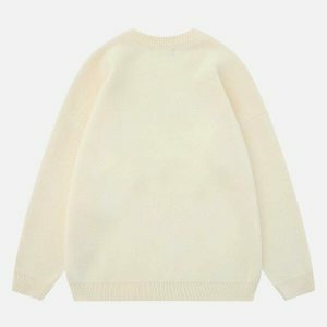 vibrant multi star sweater 6100