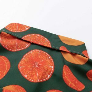 vibrant orange graphic tee   youthful & trendy streetwear 3864
