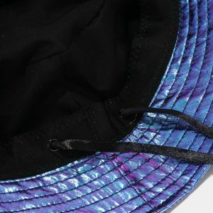 vibrant pu laser hat multicolor & youthful streetwear 5382