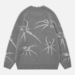 vibrant spider elements sweater 5456