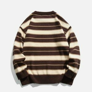 vibrant stripes sweater 4791