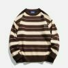 vibrant stripes sweater 5455