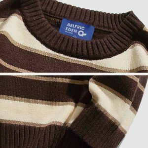 vibrant stripes sweater 8956