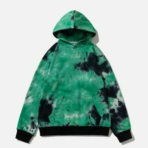 vibrant tie dye hoodie urban streetwear 8088