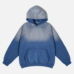 vibrant washed gradient hoodie 7551
