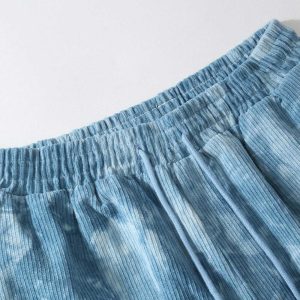 vibrant washed tiedye shorts dynamic drawstring design 5830