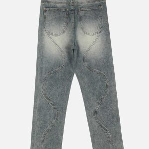 vintage arc patchwork jeans   chic urban streetwear 3989