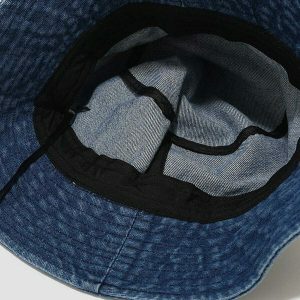 vintage color contrast hat   chic washed streetwear look 4433
