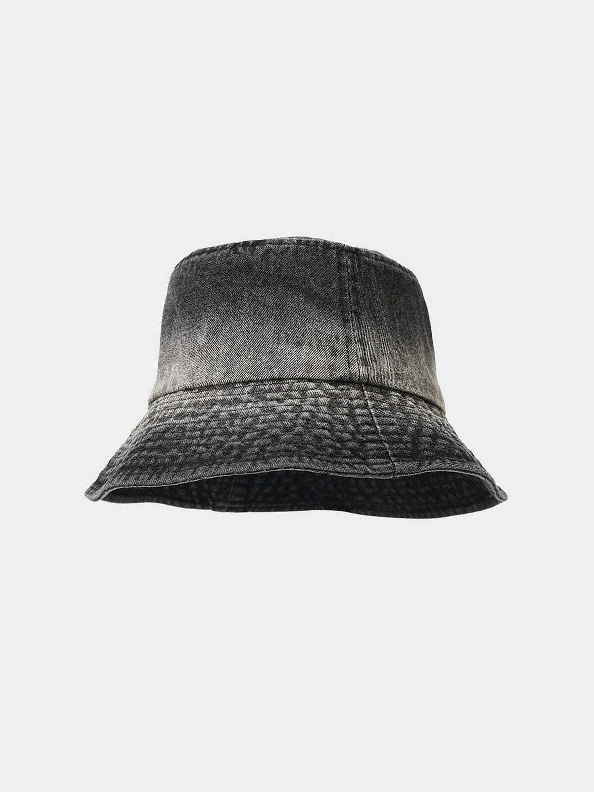 vintage color contrast hat   chic washed streetwear look 4917