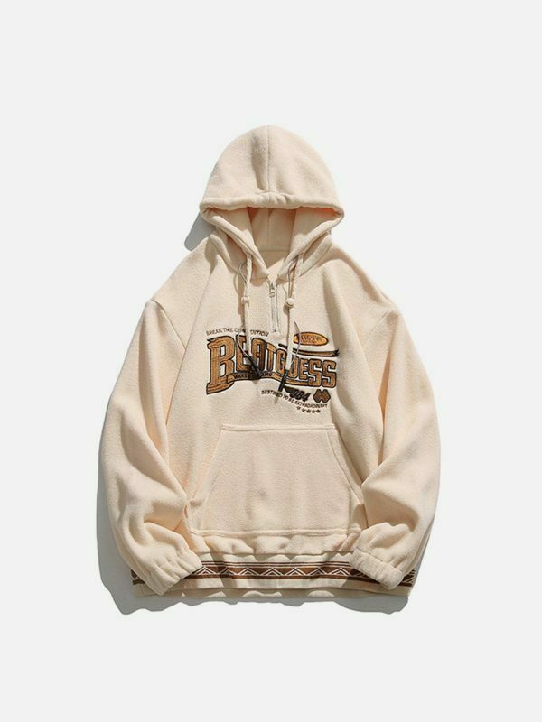 vintage embroidery hoodie edgy y2k streetwear 4394