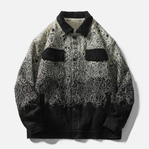 vintage gradient jacket   chic urban streetwear appeal 8611