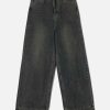 vintage high waist jeans sleek & chic y2k revival 4785