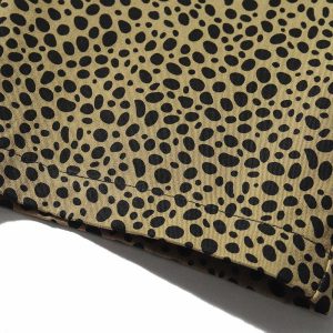 vintage leopard print pants   chic full design & urban appeal 4126
