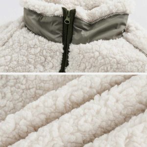 vintage luxe sherpa coat   chic & cozy winter essential 7867