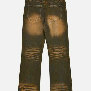 vintage mud dye jeans   chic & youthful urban style 1129