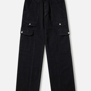 vintage multi pocket jeans urban chic & trendy fit 5875