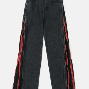 vintage side zip jeans sleek design & urban appeal 6969