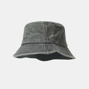 vintage washed distressed hat   urban chic & edgy style 7911