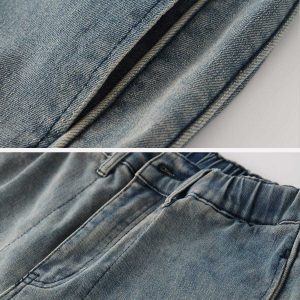 vintage washed jeans sleek fit & urban appeal 8212