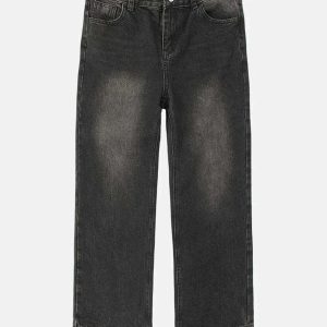washed high rise jeans sleek fit & youthful appeal 2208