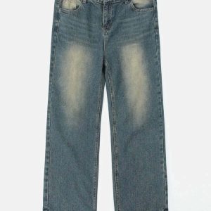 washed high rise jeans sleek fit & youthful appeal 3519