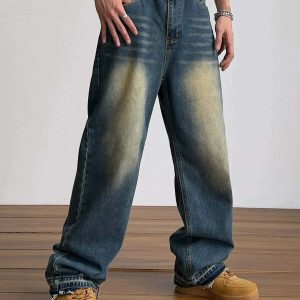 washed high rise jeans sleek fit & youthful appeal 8200
