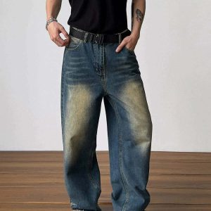 washed high rise jeans sleek fit & youthful appeal 8790