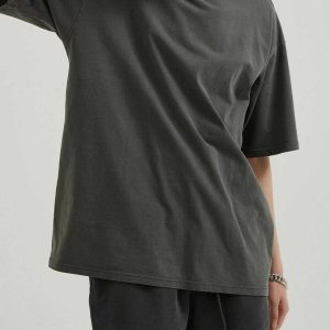 washed loose tee youthful & relaxed streetwear essential 6991