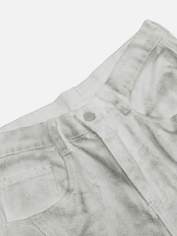 wrinkle washed straight leg jeans edgy & retro 3311