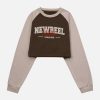 youthful 'newreel' print hoodie   iconic streetwear design 1511