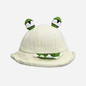 youthful 3d big eye cartoon hat   cute & trendy design 3524
