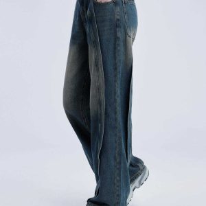youthful arc patchwork jeans   trending urban streetwear 5923