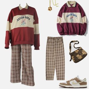 youthful bear sweatshirt   cozy & iconic streetwear piece 1036