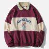 youthful bear sweatshirt   cozy & iconic streetwear piece 4307
