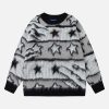 youthful blurring star sweater   chic & trending design 2434